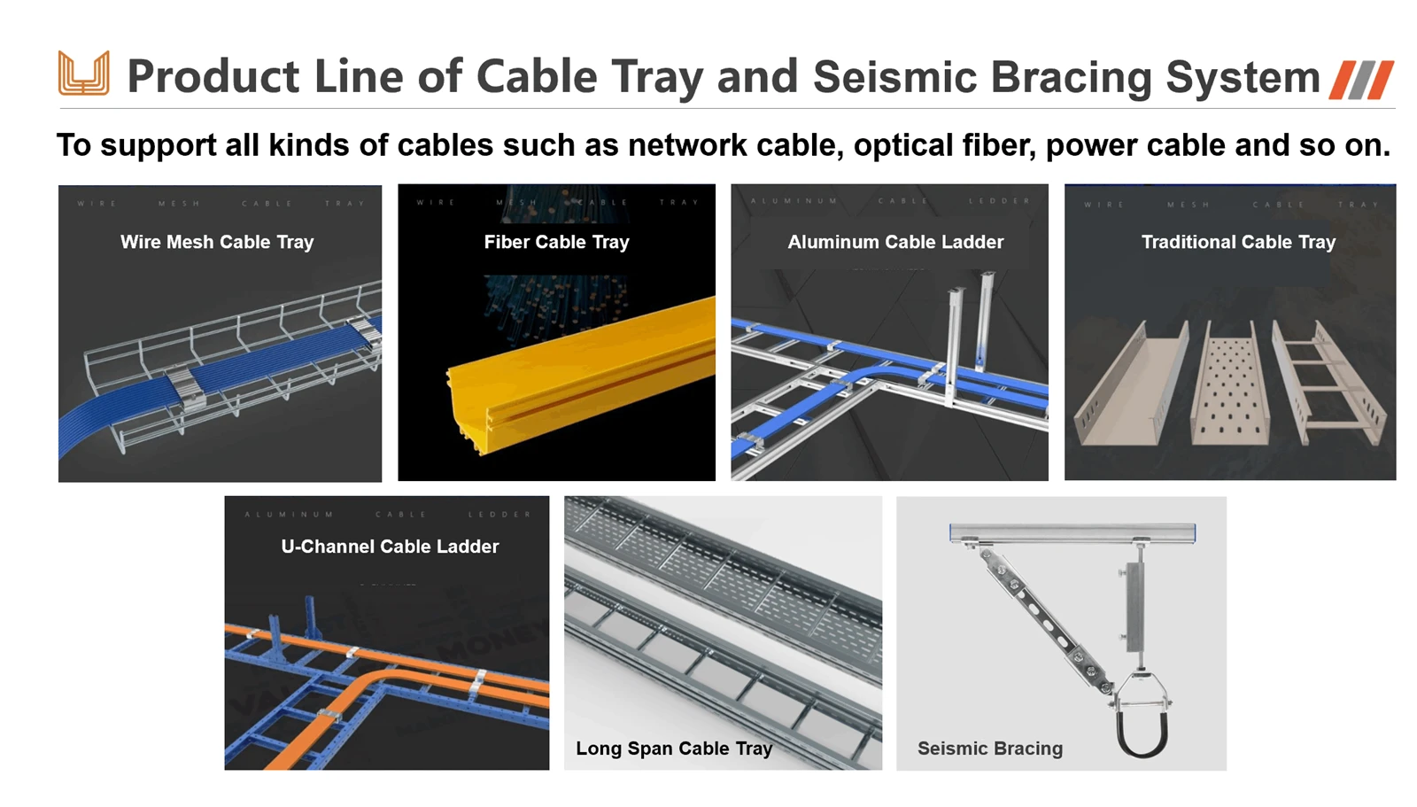 cable trays system